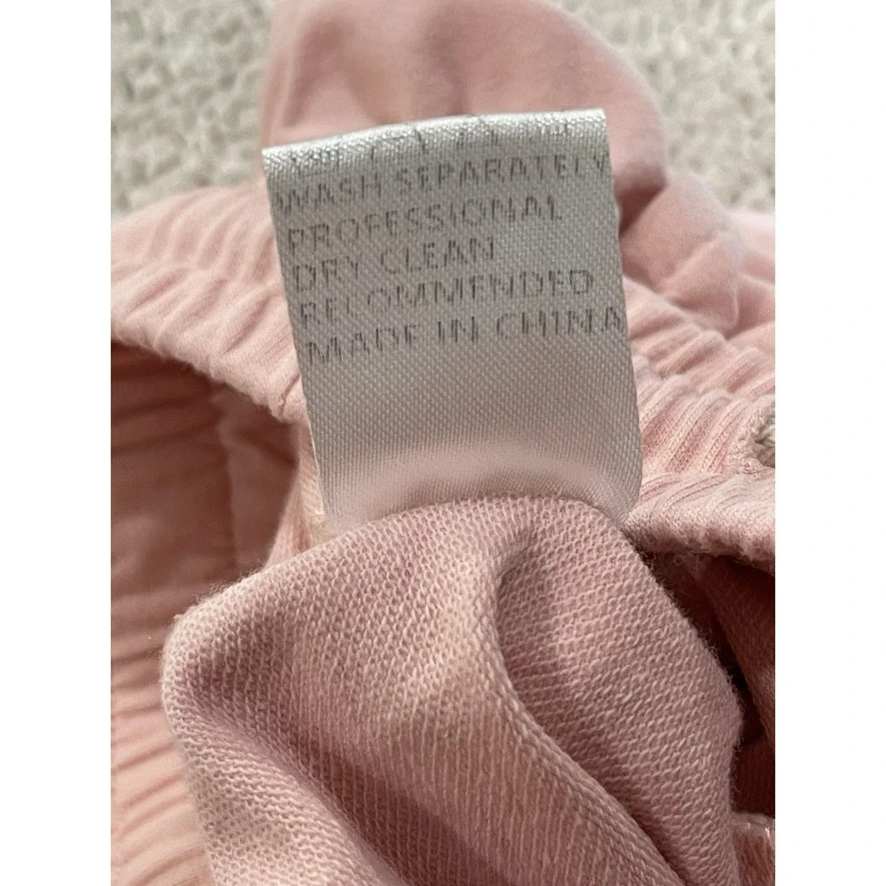 Abby And Evie Girls Pink Toddler Baby Set Sz 12 Months Crew Neck Top & Pants EUC